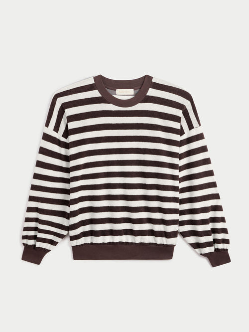 Truffle Ivory Stripe
