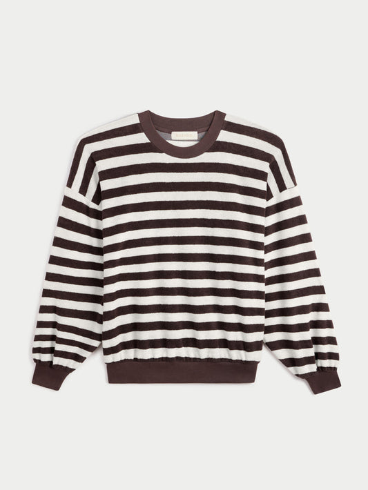 Truffle Ivory Stripe