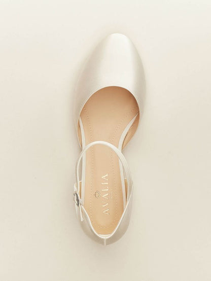 Sissi Bridal Flat Shoe - Shoes - Bianco Evento