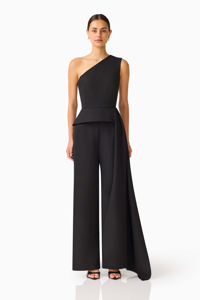 Solenne Jumpsuit Black - Dress - Elliatt