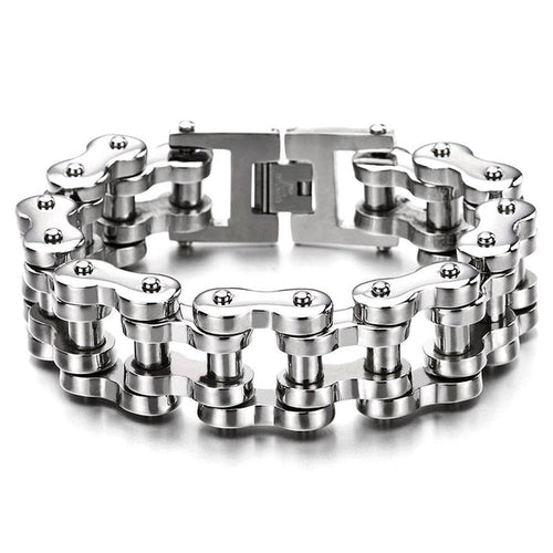 SS Link Bracelet Medium: 9" by
