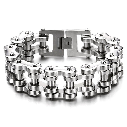 SS Link Bracelet Medium: 9" by