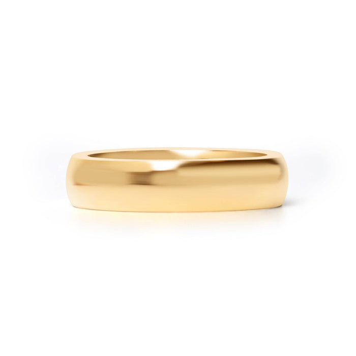 Stainless Steel Blank Gold Ring