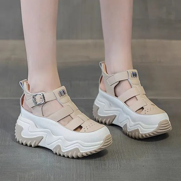 Stylish Beige Sneakers