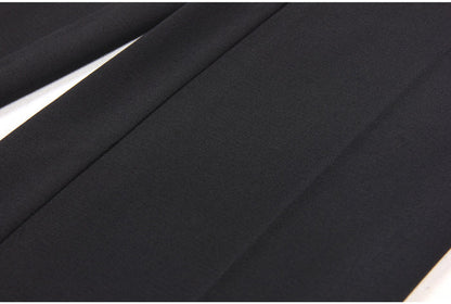 tailored pantsuit with pearl-embellished blazer – NOVALKI