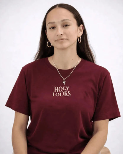 God Is Not Done Tee Maroon - Holy Looks