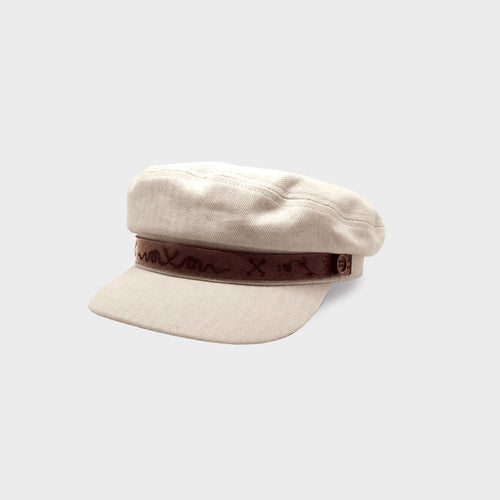 The Raskal Captain Hat - Latte