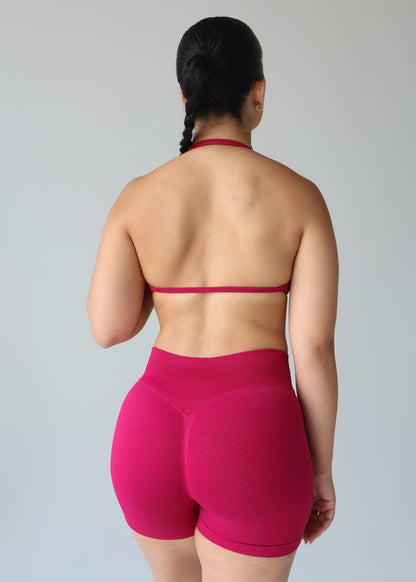 THRIVE Shorts - BERRY