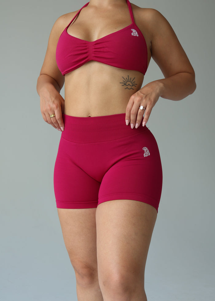 THRIVE Shorts - BERRY