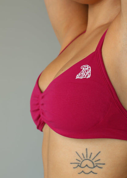 THRIVE Sports Bra - BERRY