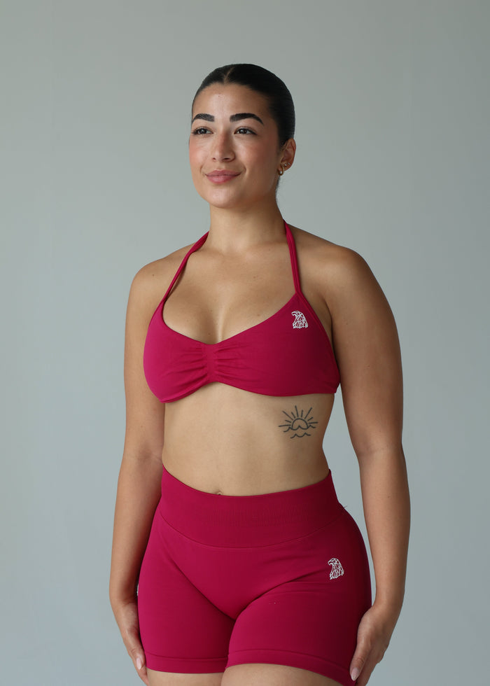 THRIVE Sports Bra - BERRY