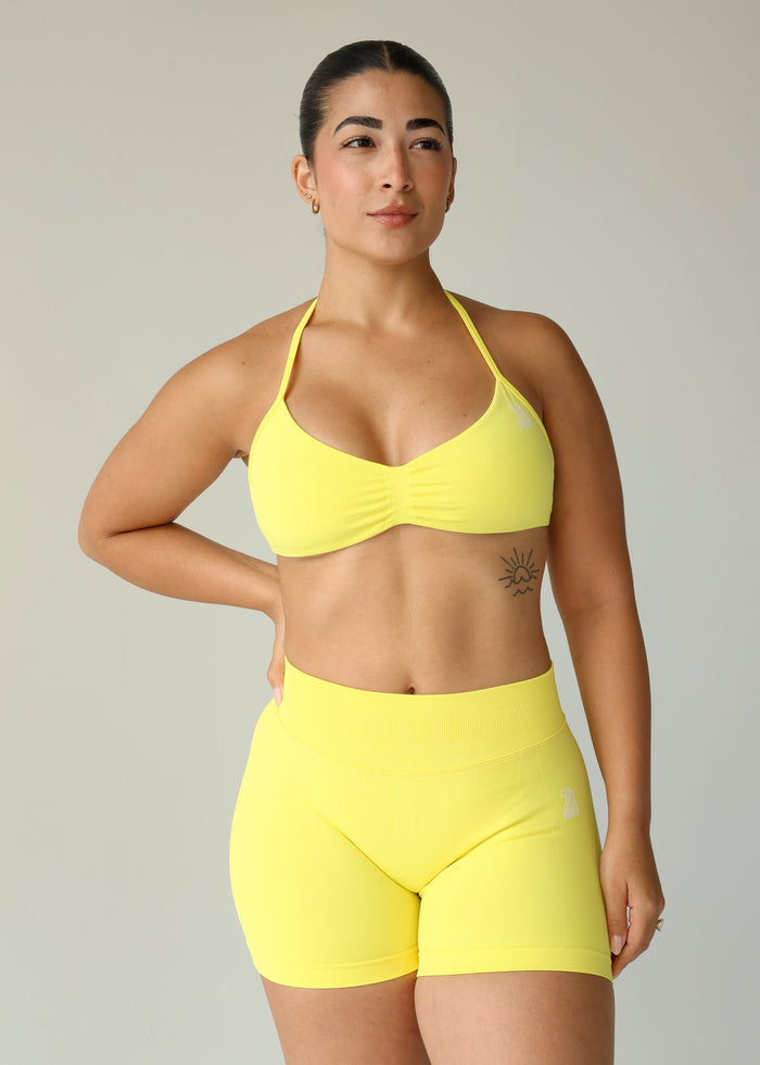 THRIVE Sports bra - LEMON