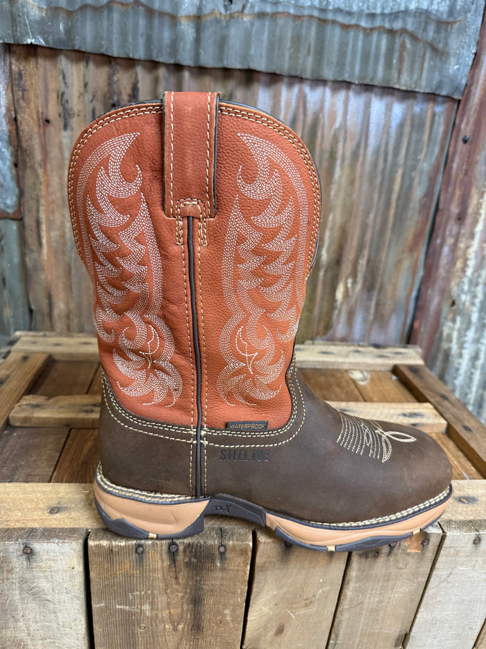 Tony Lama Women's Josey Waterproof Steel Toe Josey Work Boot