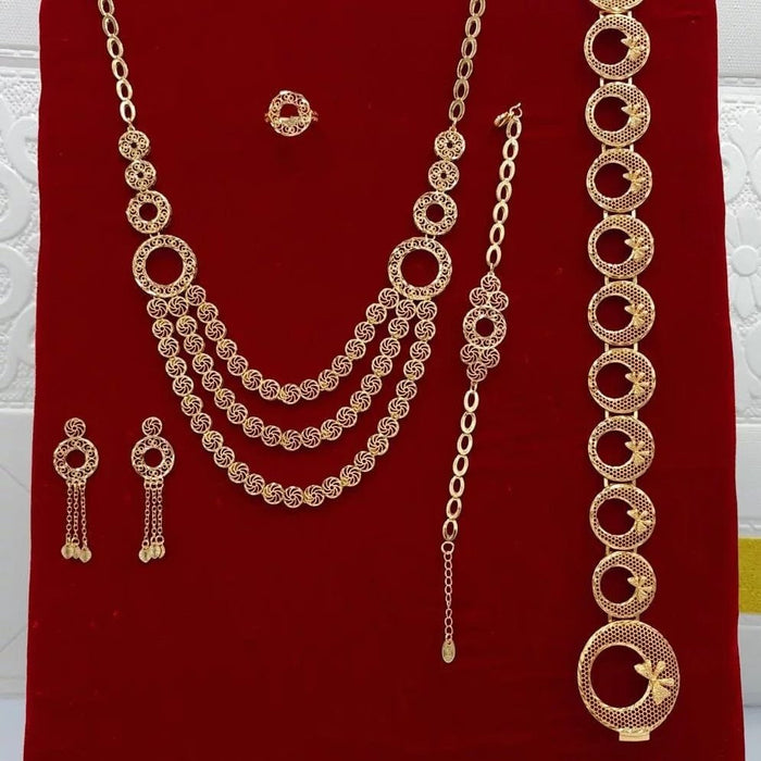 Triple Layer Necklace Set