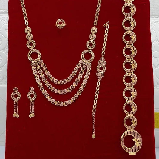 Triple Layer Necklace Set