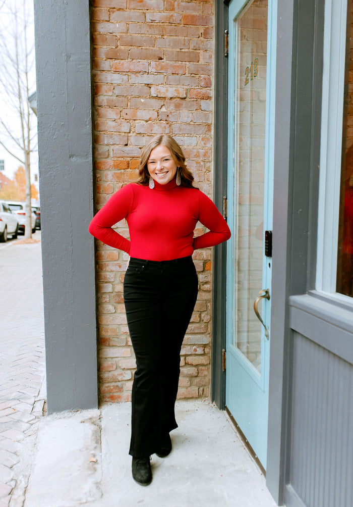 Turtleneck bodysuits