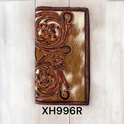 Twisted-X Brown Rodeo Wallet Hair-On