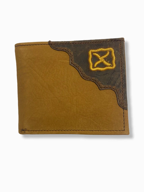 Twisted X Elephant Print Leather Wallet Bi-Fold