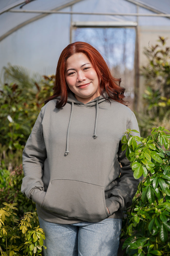 Unisex Organic Cotton Hoodie - Blank Apparel - Sage