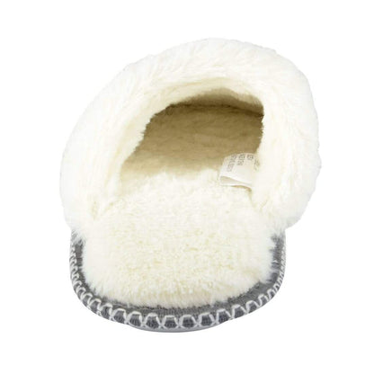 Valentina Knitted Mule Womens Slippers With Fleece Lining