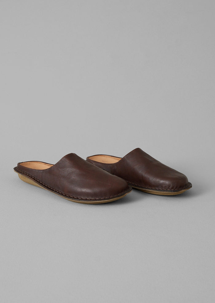 Vibae Mules | Cocoa Brown