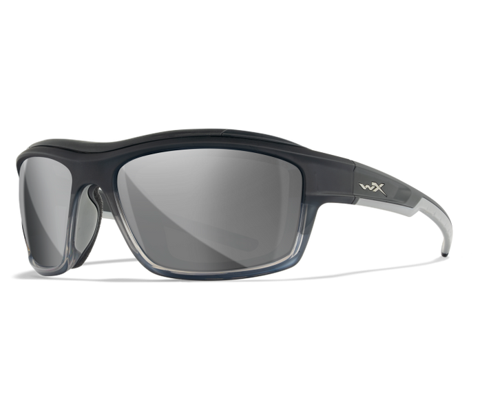 Wiley X Ozone Grey Silver Flash Lens Matte Charcoal: As the newest member of our Climate Control series, the WX Ozone offers