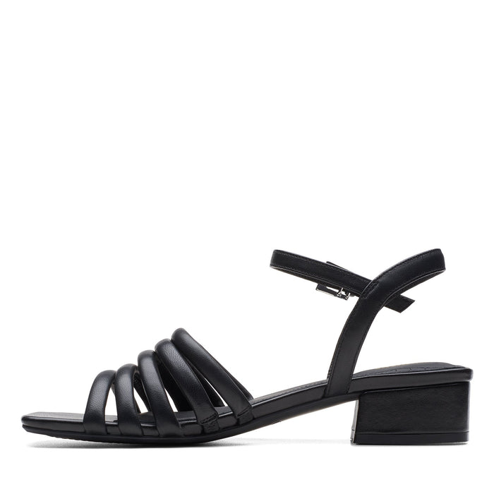 Womens - Seren25 Part Black Leather