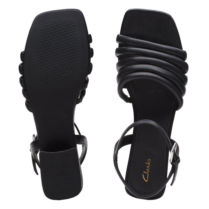 Womens - Seren25 Part Black Leather