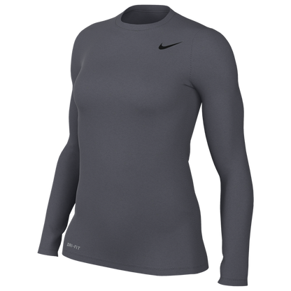 Nike Women's Legend Long Sleeve Tee - Carbon Heather DV7311-091