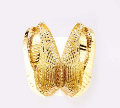 woven metallic top-handle clutch – AURUM