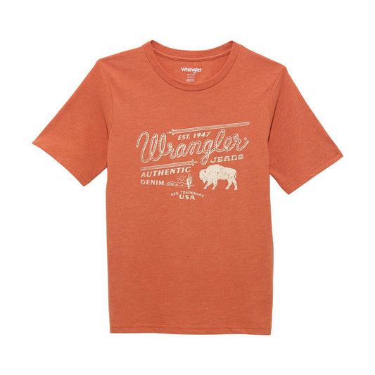 Wrangler Boys Graphic Short Sleeve T-Shirt
