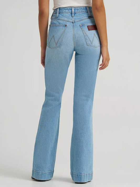 Wrangler Retro Bailey Stretch Trouser High Rise in Kelsey