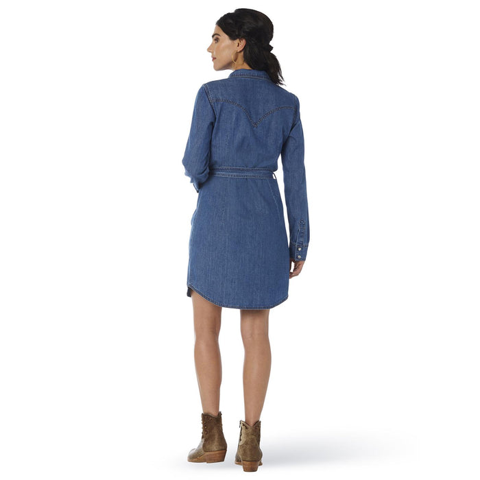 Wrangler® Western Fashion Dress Mid Denim