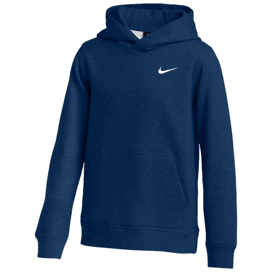 Nike Youth Team Club Fleece Hoodie - Navy Blue