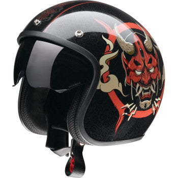 Z1R Saturn Devilish Helmet: Features

Micrometric quick-release closure system
Injection molded polycarbonate shell
Drop down