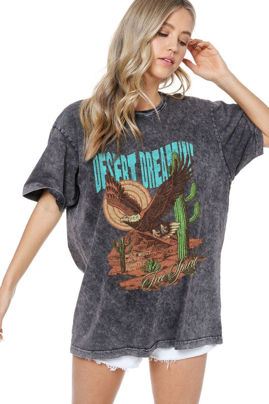 Zutter Desert Dreamin' Free Spirit Graphic Tee